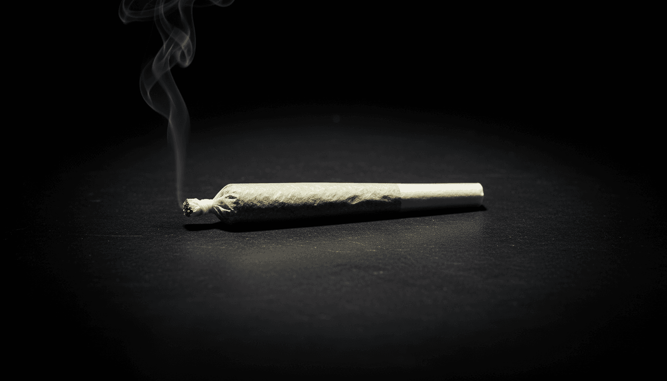 Cannabis preroll joint