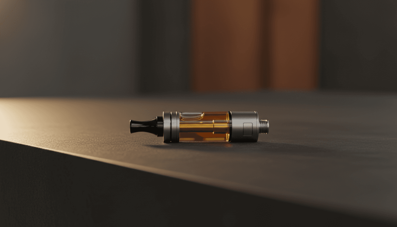 Cannabis vape cartridge